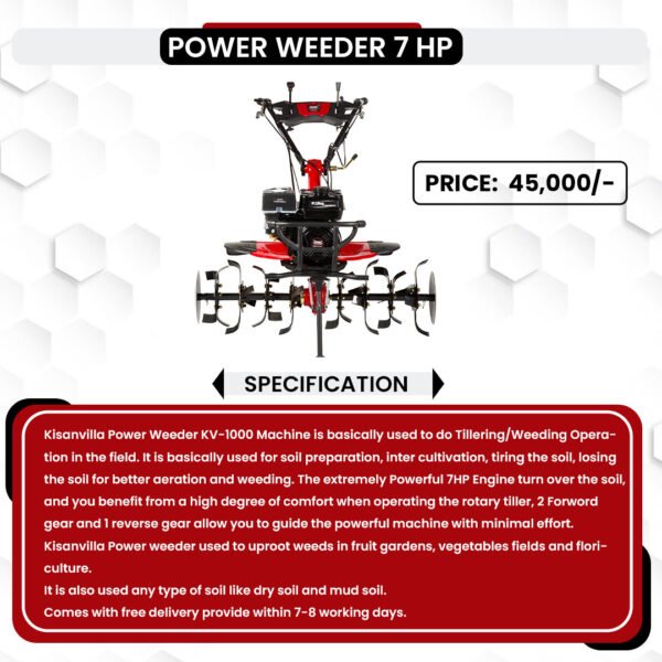 POWER WEEDER 7 HP